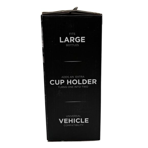Limitless 2 In 1 Dual Expandable Cup Holder With 360 Degree Rotating Base New - Picture 3 of 6